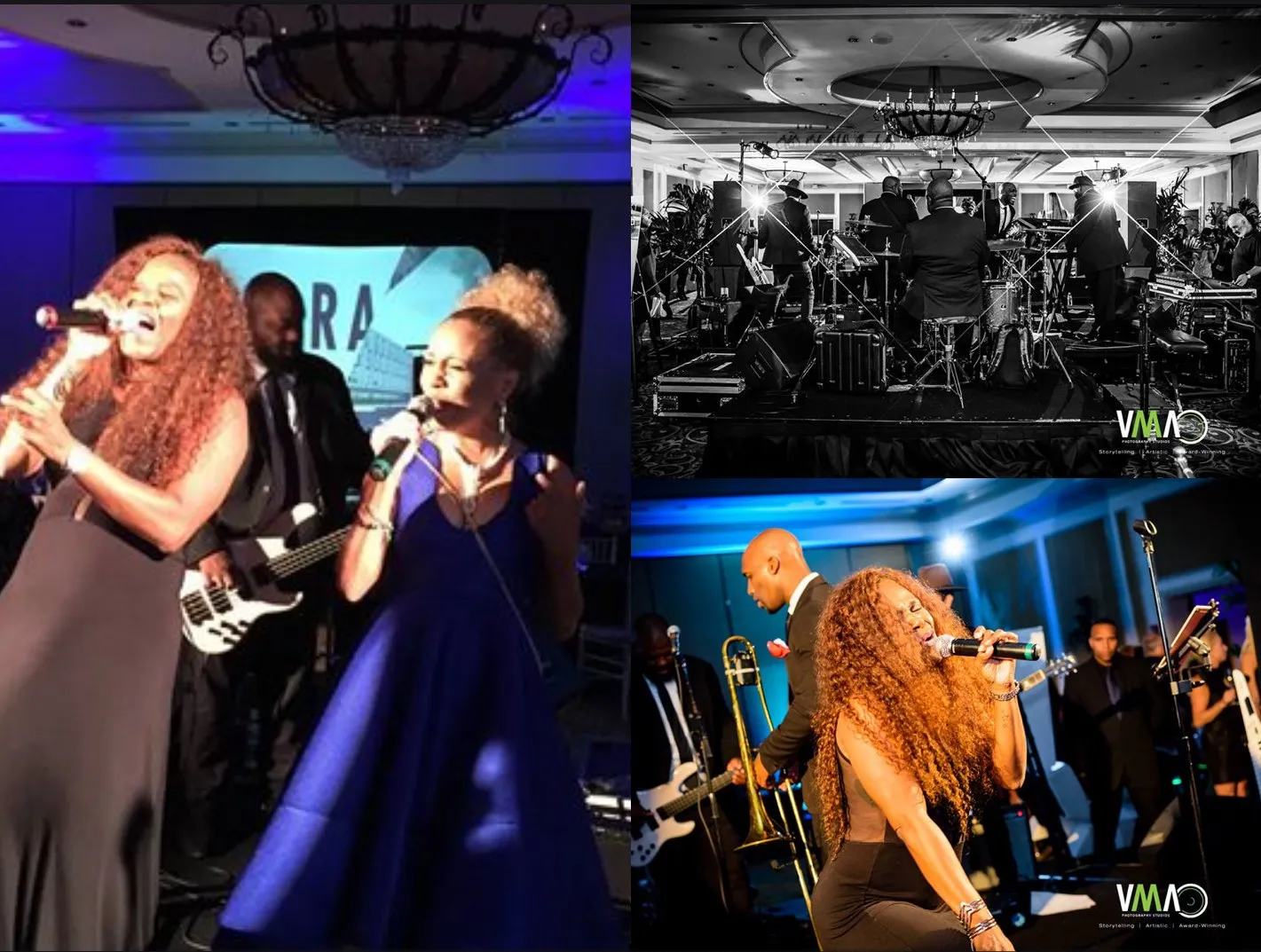 Live entertainment at the Luminary Gala