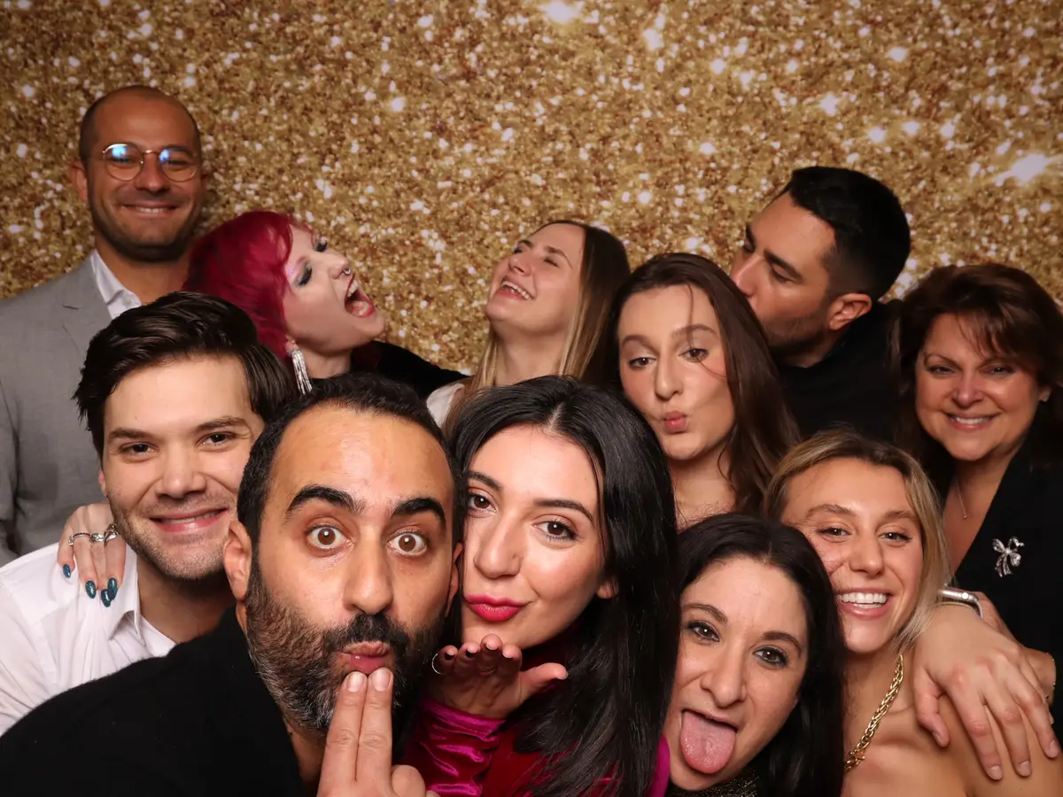 Guests at an Eventique-produced holiday party