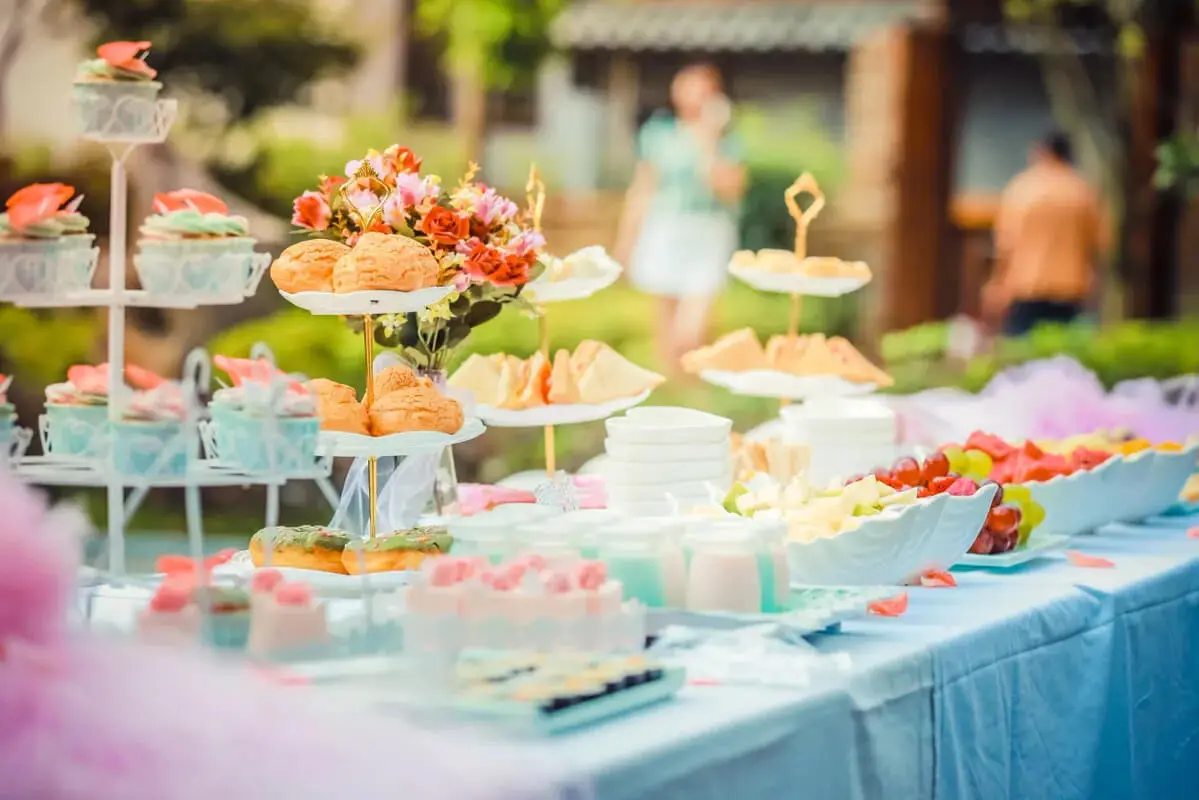 Decorated table by Ekamona Productions