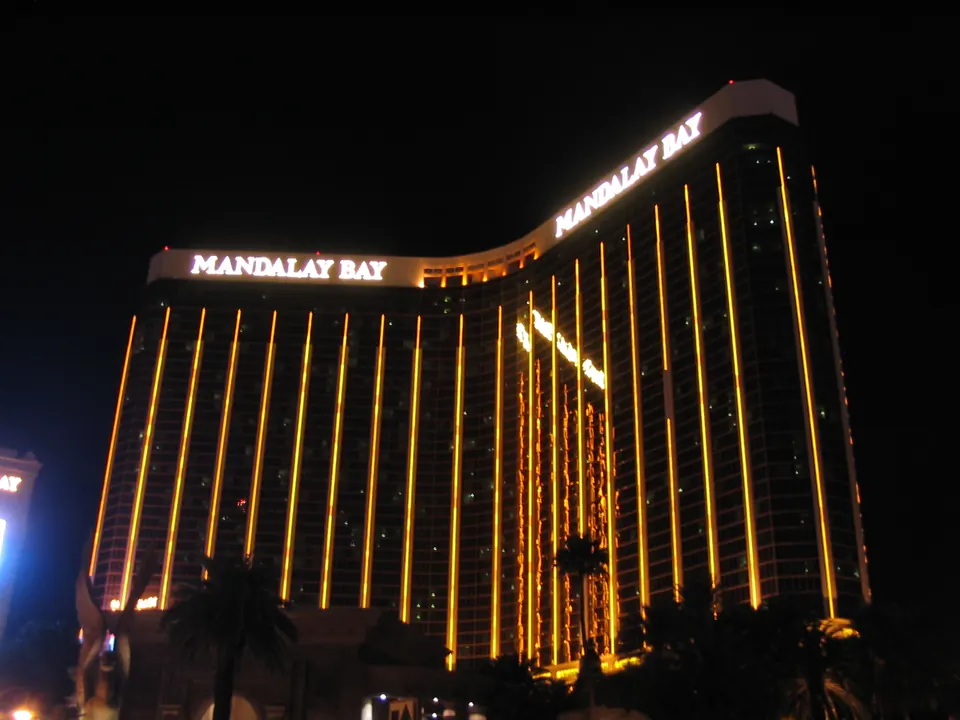 Mandalay Bay Resort and Casino in Las Vegas.