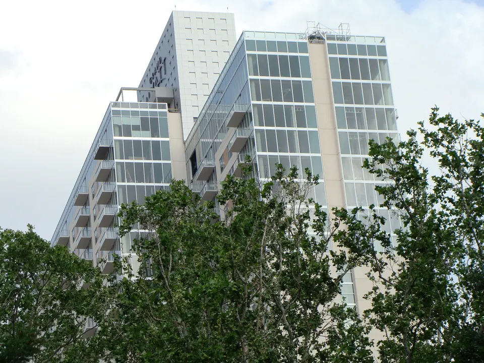 Grand Hyatt San Antonio beside the River Walk.